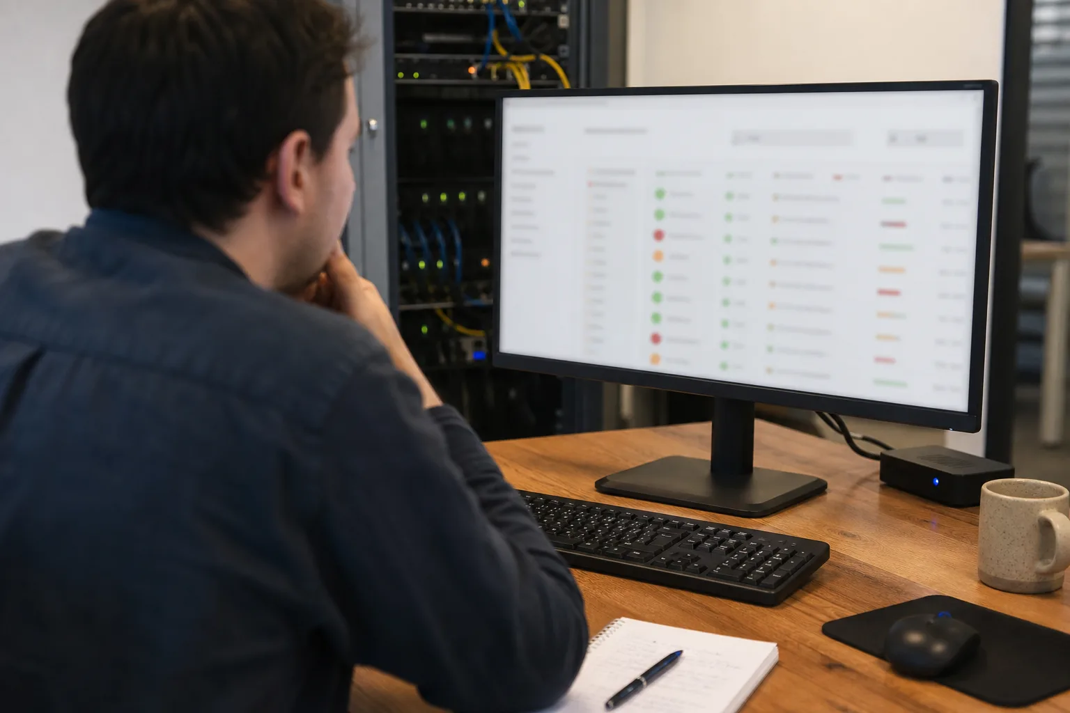 Technical SEO specialist checking crawl accessibility for a website