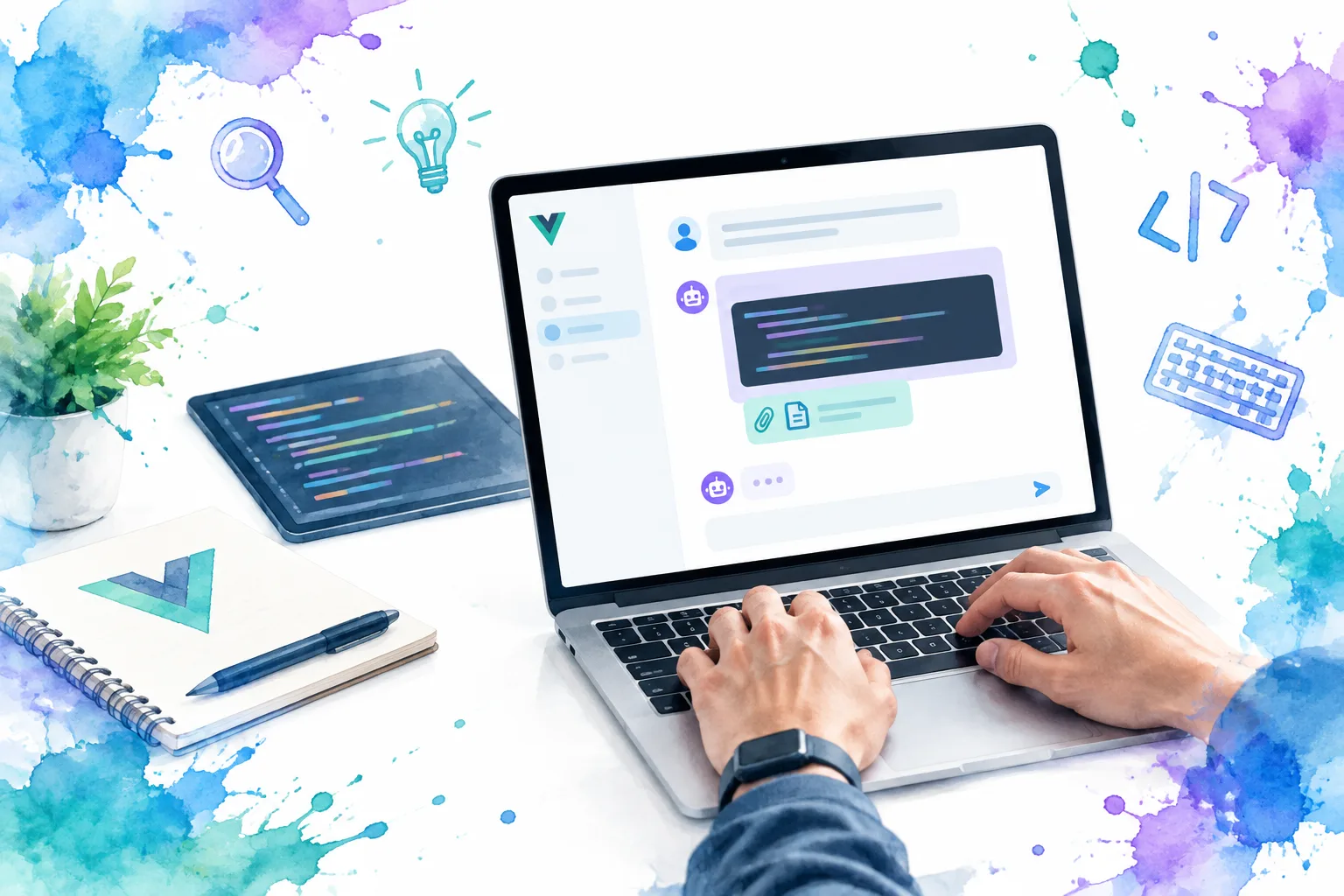 Chat Bubble UI: How to Build Accessible AI Chat Messages in Vue