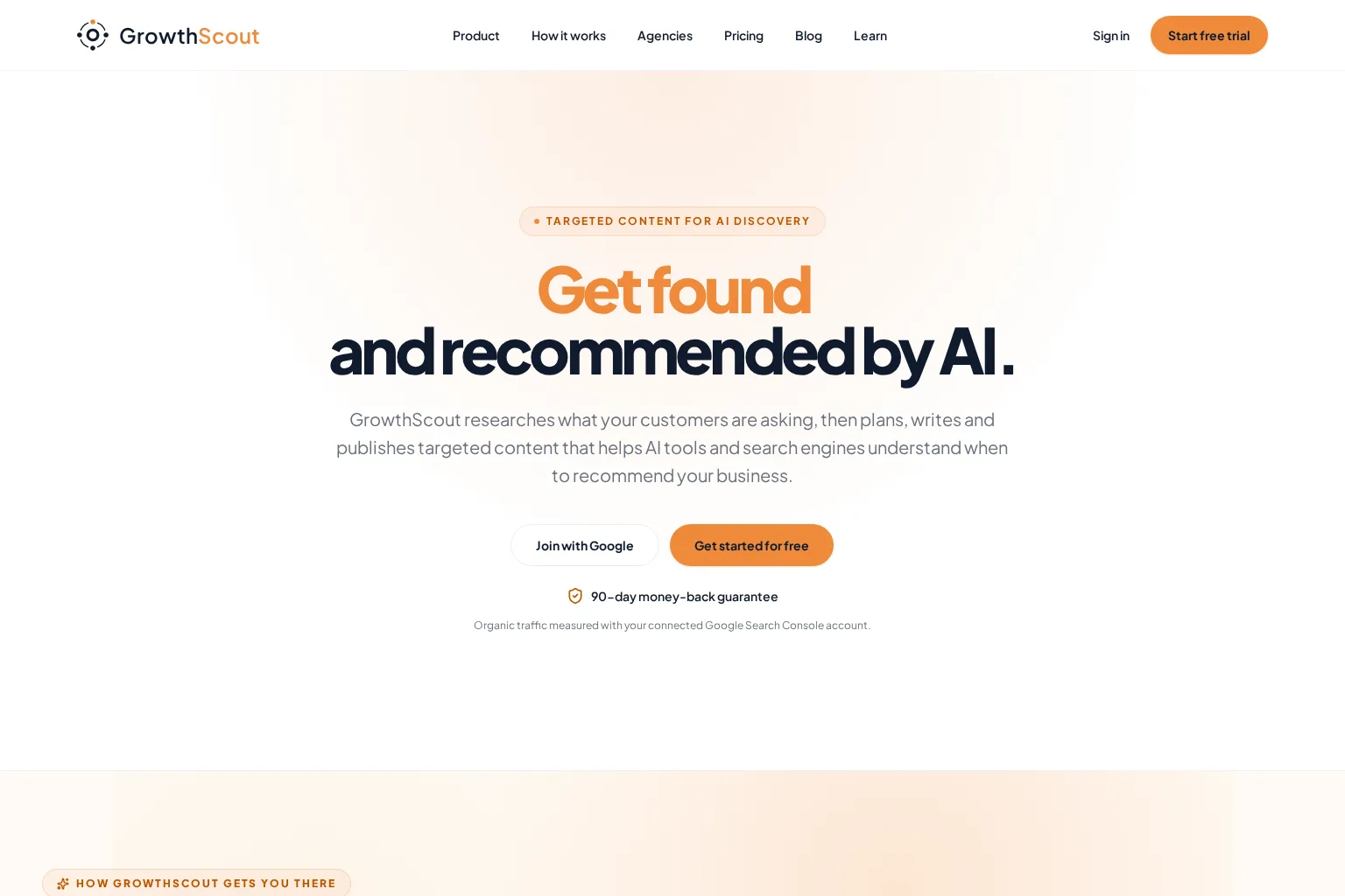 Screenshot of growthscout.io