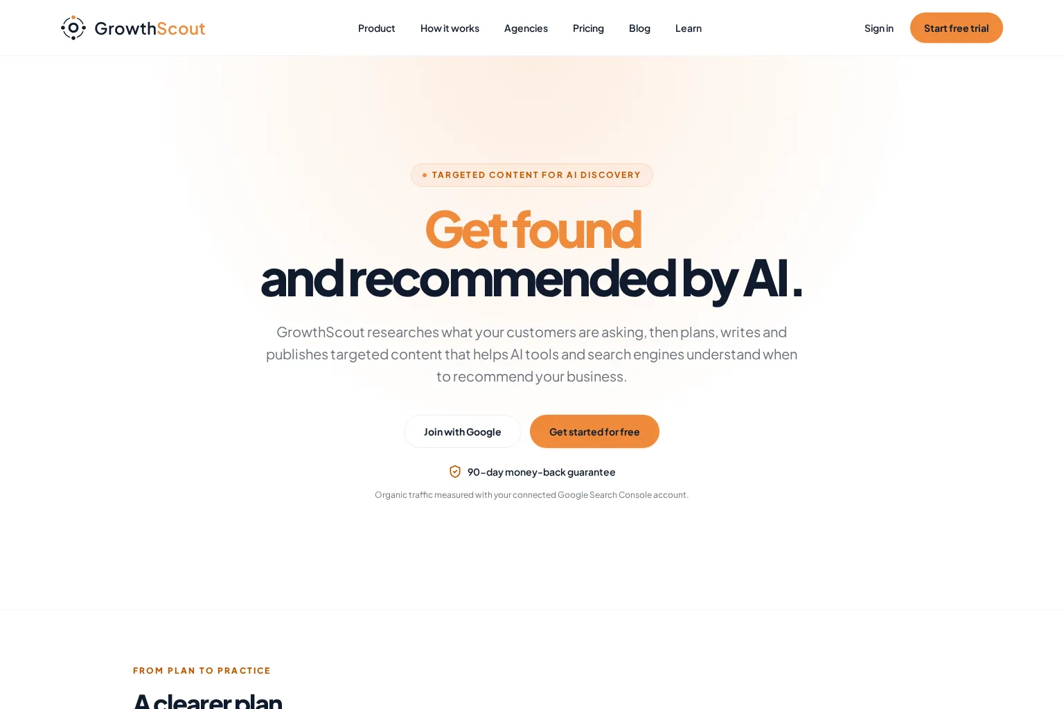 Screenshot of growthscout.io