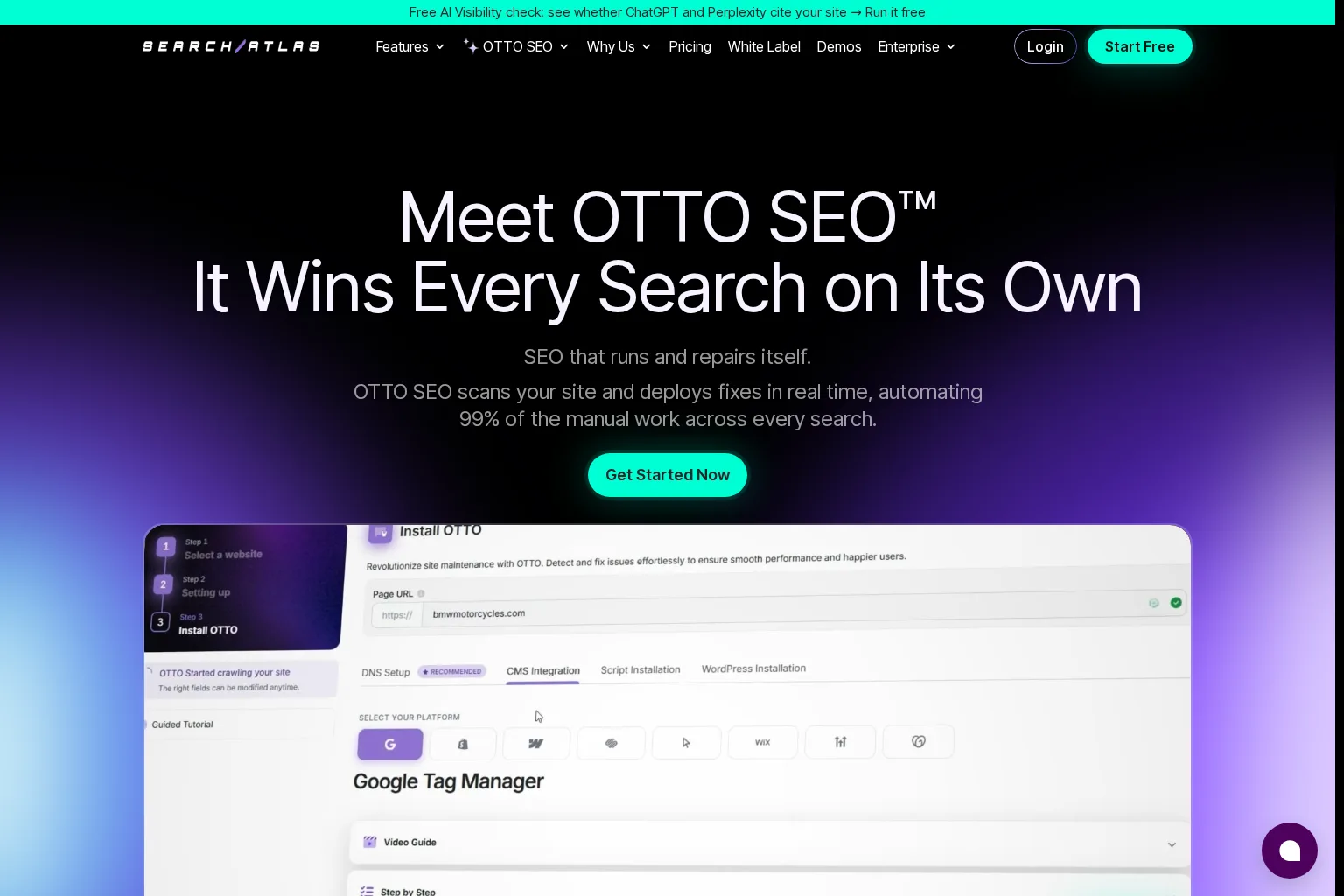 Screenshot of searchatlas.com