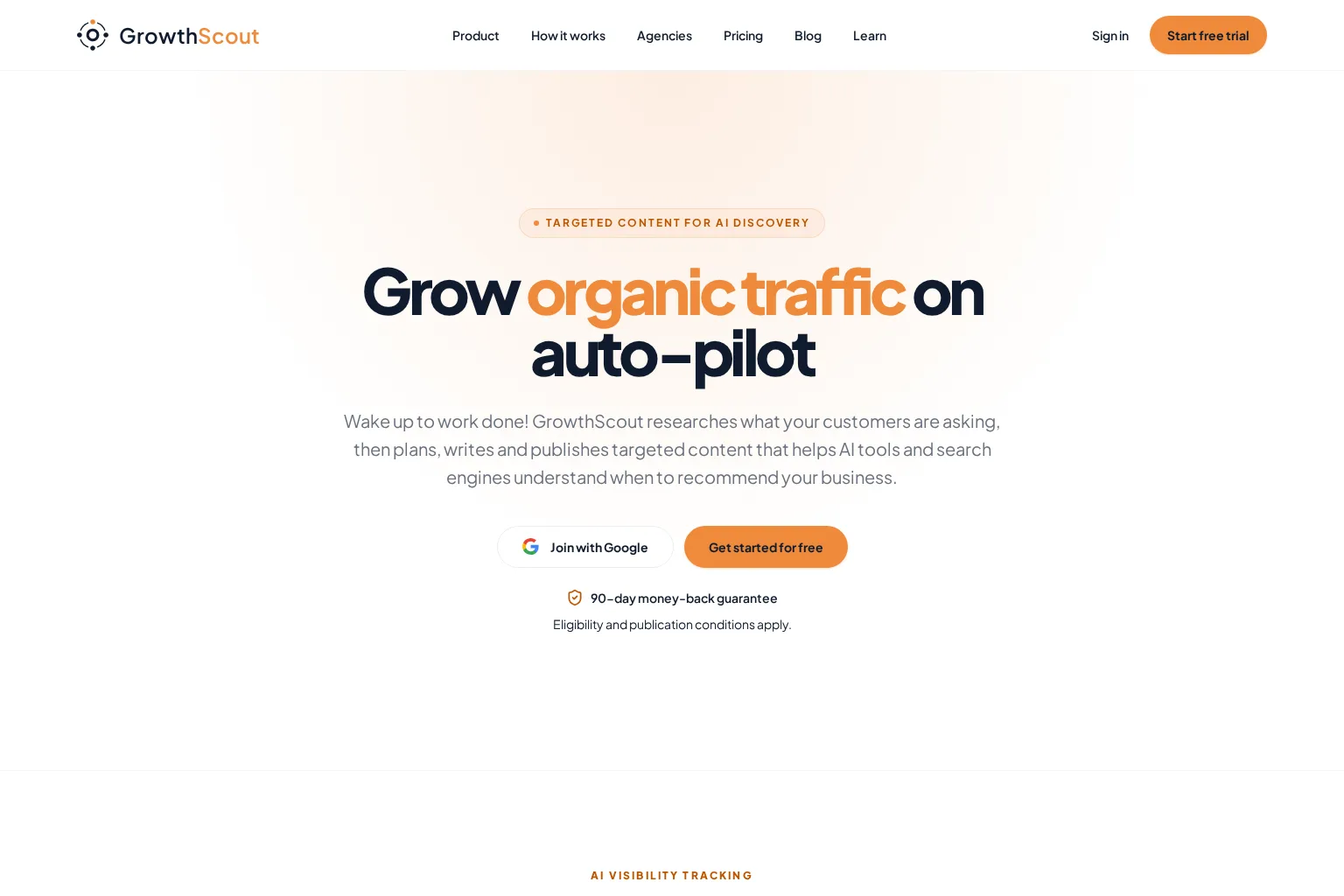 Screenshot of growthscout.io