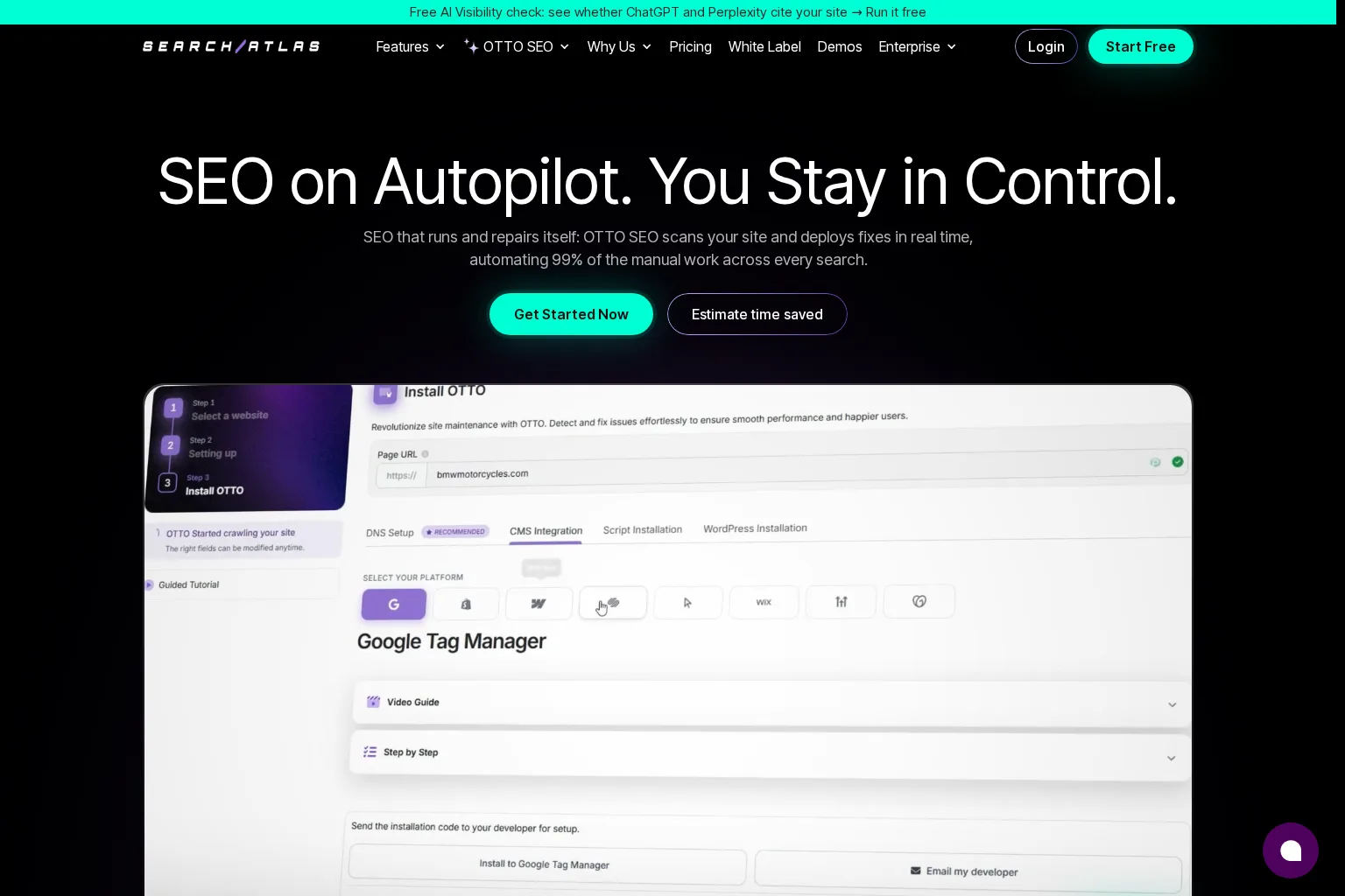 Screenshot of searchatlas.com
